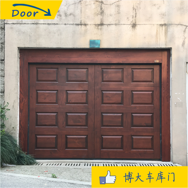仿铜翻板门 - 杭州博大门业